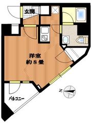 ディアレイシャス東京ベイ潮見の間取り画像