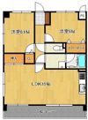 ライオンズマンション青山第3の間取り画像