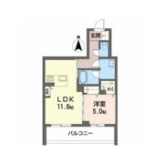 シャーメゾンComforzaの間取り画像