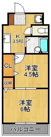 ロイヤルMの間取り画像