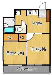 ロイヤルMの間取り画像