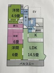 シャトレ御棚の間取り画像