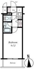 エスリード梅田新道第2の間取り画像