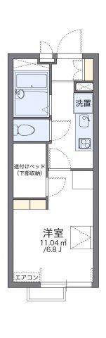 レオパレスCHACOの間取り画像