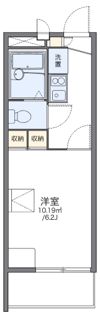 レオパレスコーポ御代川Ⅱの間取り画像