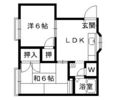 フォーブル中台の間取り画像