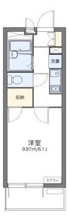 レオパレスパタータⅢの間取り画像