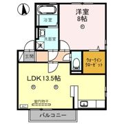 リビングタウン福 B棟の間取り画像