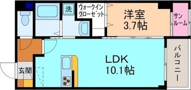 ドリーム堀の間取り画像