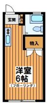 AOハイツの間取り画像