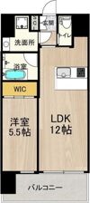 プレジオ九条の間取り画像