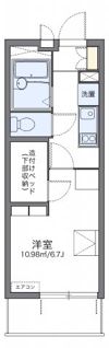 レオパレスフラックスの間取り画像
