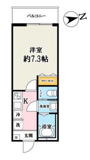 コスモアルカディア3の間取り画像