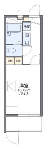 レオパレスオー ルージュの間取り画像