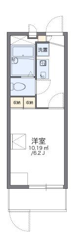 レオパレスパーシモンⅠの間取り画像