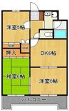 フローラルホクザイの間取り画像