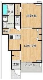 AFC RESIDENCE 馬郡の間取り画像