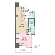 カルムインフォアームズ東京コアの間取り画像
