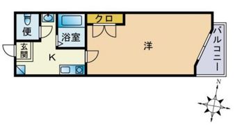 リリーフ薬院の間取り画像