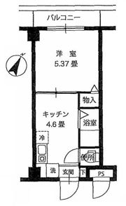 リーヴェルステージ横浜西の間取り画像
