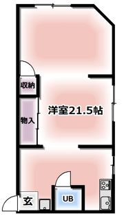 宝龍マンションの間取り画像