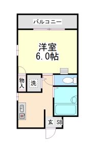 エステムコート東灘の間取り画像