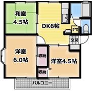 アルカディア東葛西の間取り画像