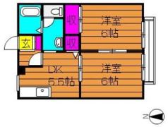 ブロードビューIの間取り画像