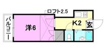 ブリランテ中村の間取り画像