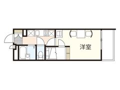 レオパレス東久保の間取り画像