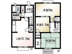 サーブルクィントの間取り画像