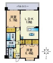 リージェンシー土井の間取り画像