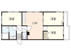 大下ビル（戸坂山根）の間取り画像