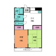 コーポ上野屋の間取り画像