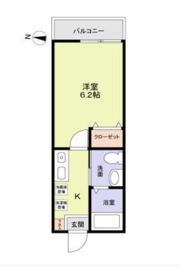 ルミエール大口の間取り画像