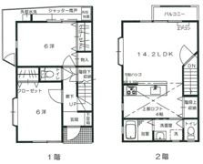 コーポ・プランタンA棟の間取り画像