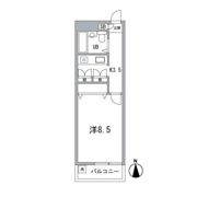Well明大前の間取り画像