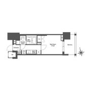 LIBR GRANT 西新宿WESTの間取り画像