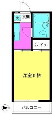 シティシャルロットの間取り画像