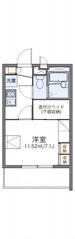 レオパレス内山の間取り画像