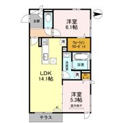 フローラの間取り画像