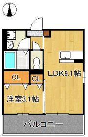 Fuga陣山の間取り画像
