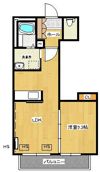 クレールコガネイの間取り画像