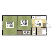 ミズハタコーポの間取り画像