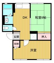 ソファレ美恵の間取り画像