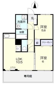 リーフミナンの間取り画像