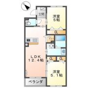 ORUTE東野の間取り画像