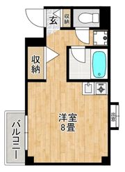 ニューバンブー武蔵小山の間取り画像