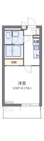 クレイノホーガ スターの間取り画像