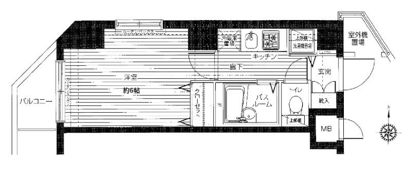 トーシンフェニックス池袋の間取り画像